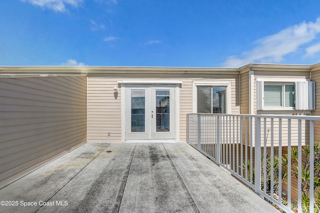 53 Emerald Ct, Satellite Beach, FL 32937 - entrance to property featuring french doors
