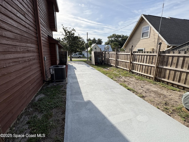 6860 Cairo Rd, Cocoa, FL 32927 - view of property exterior featuring a cooling unit