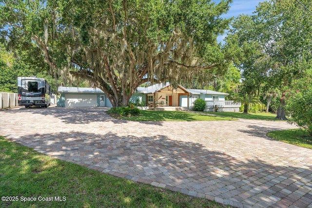 2310 Bignonia St, Melbourne, FL 32901 - view of front of home with driveway