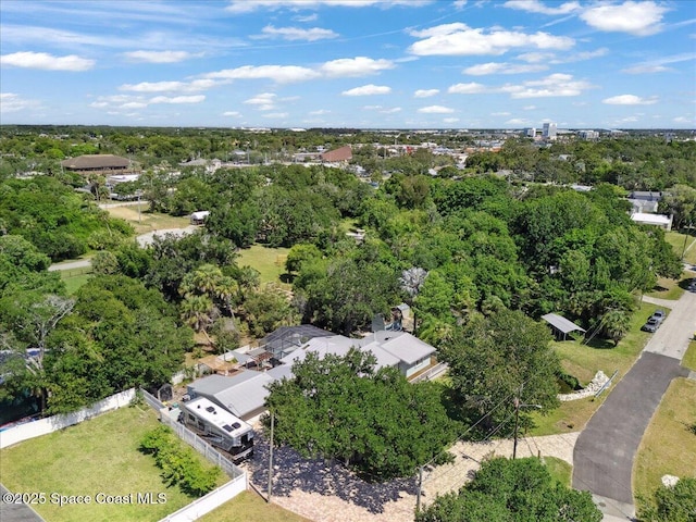 2310 Bignonia St, Melbourne, FL 32901 - aerial view of a tree filled landscape