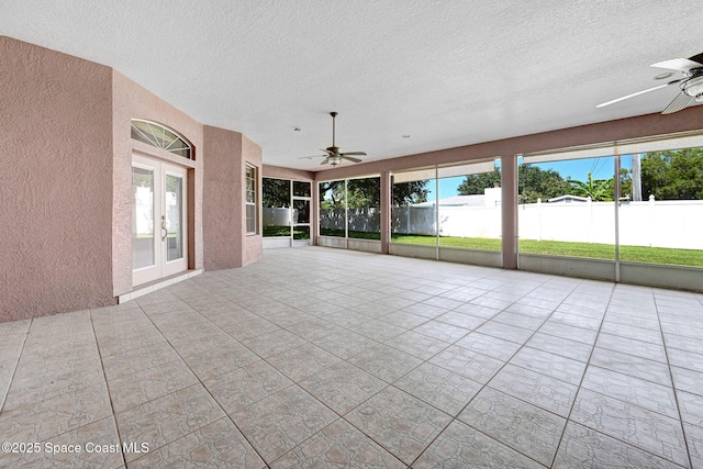 2604 Canary Isles Dr, Melbourne, FL 32901 - unfurnished sunroom with french doors and healthy amount of natural light