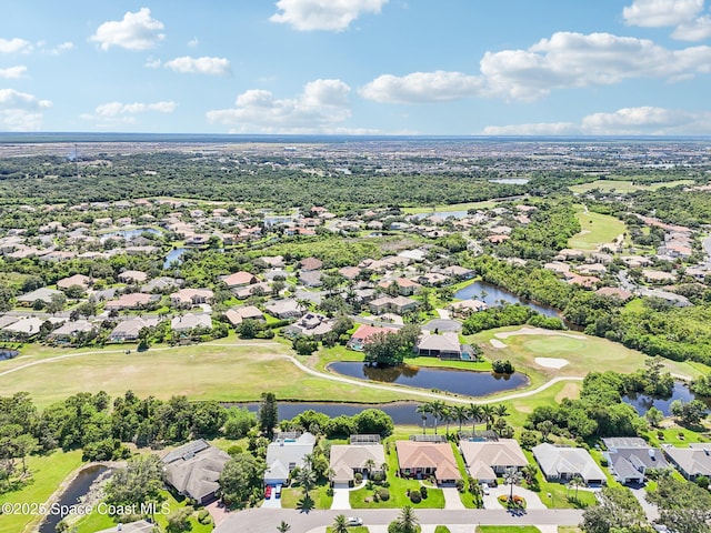1526 Cypress Trace Dr, Melbourne, FL 32940 - aerial view of residential area with a large body of water and a golf club
