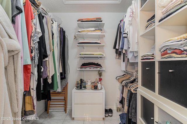 356 Fuller St SE, Palm Bay, FL 32909 - walk in closet featuring light tile patterned floors