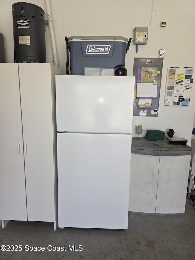 356 Fuller St SE, Palm Bay, FL 32909 - kitchen featuring freestanding refrigerator