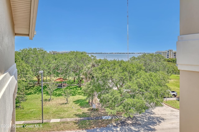 2220 Front St Unit 401, Melbourne, FL 32901 - view of green lawn featuring a water view
