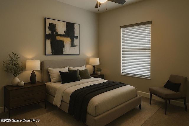 6684 Vista Hermosa Dr, Melbourne, FL 32940 - carpeted bedroom with baseboards