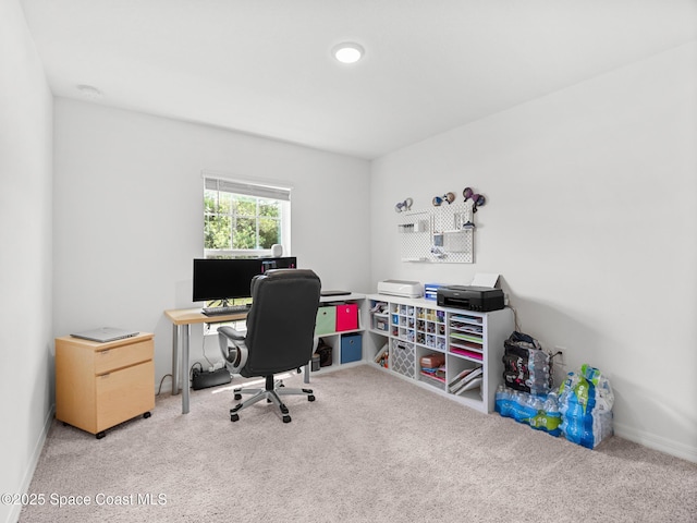2926 Tishman Rd SE, Palm Bay, FL 32909 - carpeted office space with baseboards