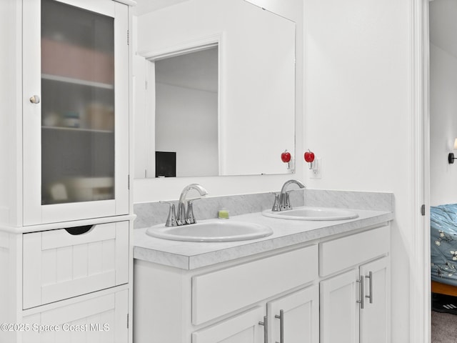 2926 Tishman Rd SE, Palm Bay, FL 32909 - bathroom featuring double vanity