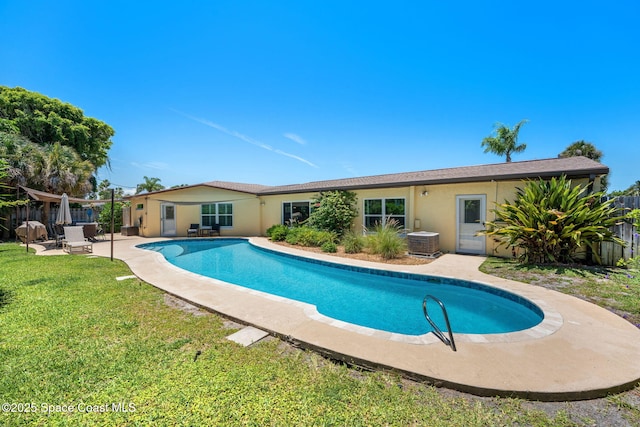 430 Watts Way, Cocoa Beach, FL 32931 - view of pool featuring a patio area