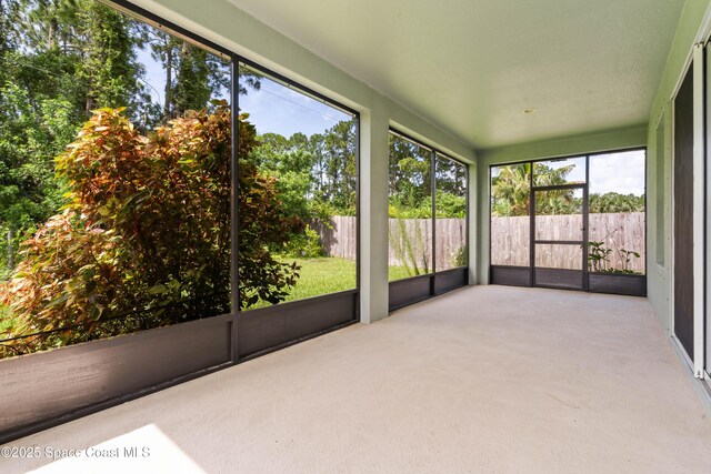 416 Ladyslipper St, Palm Bay, FL 32908 - view of unfurnished sunroom