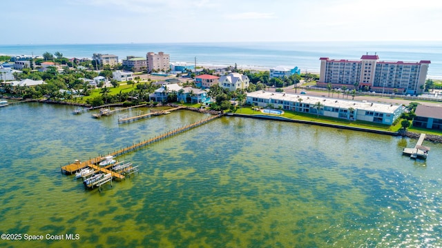 2815 S Atlantic Ave Unit 606, Cocoa Beach, FL 32931 - aerial view of a large body of water