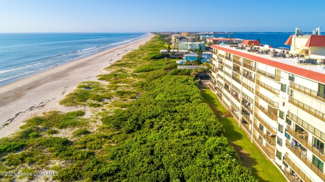 2815 S Atlantic Ave Unit 606, Cocoa Beach, FL 32931 - aerial view of unending shoreline