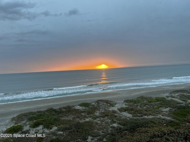 2815 S Atlantic Ave Unit 606, Cocoa Beach, FL 32931 - water view with local beach