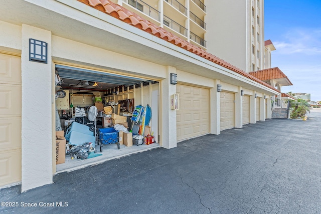 2815 S Atlantic Ave Unit 606, Cocoa Beach, FL 32931 - view of garage