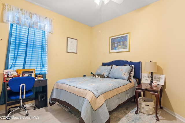 758 Carriage Lake Way, Vero Beach, FL 32968 - bedroom featuring wood finished floors and an office area