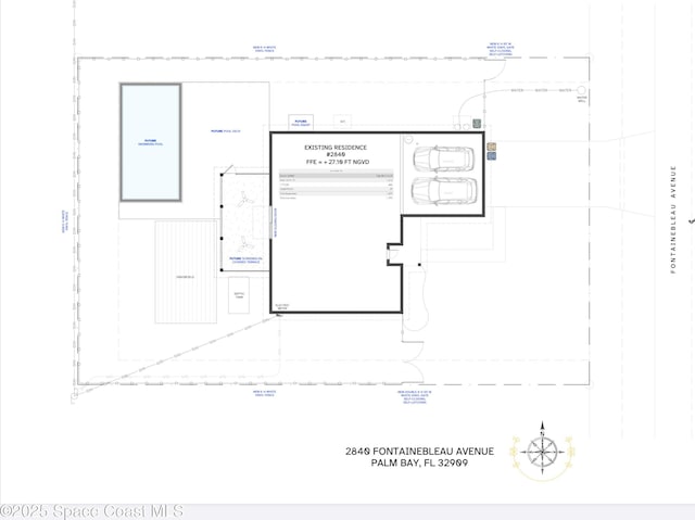 2840 Fontainebleau Ave SE, Palm Bay, FL 32909 - view of room layout