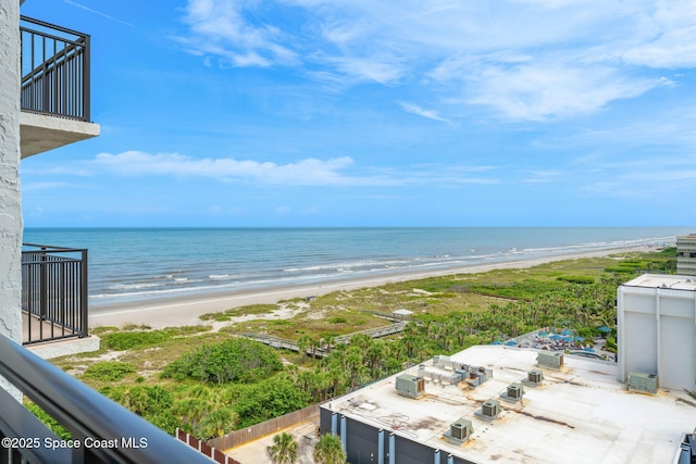 2100 N Atlantic Ave Unit 1110, Cocoa Beach, FL 32931 - water view with local beach