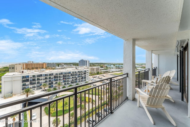 2100 N Atlantic Ave Unit 1110, Cocoa Beach, FL 32931 - balcony featuring a city view