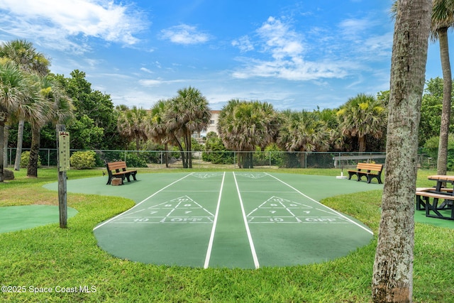2100 N Atlantic Ave Unit 1110, Cocoa Beach, FL 32931 - view of property's community with shuffleboard