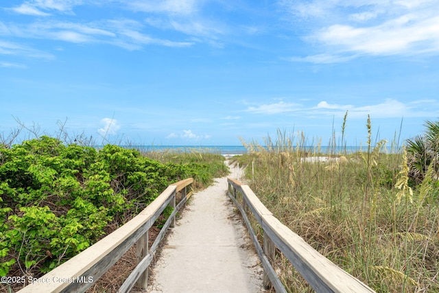 2100 N Atlantic Ave Unit 1110, Cocoa Beach, FL 32931 - view of home's community featuring view of water and beach