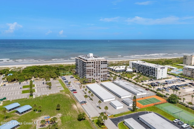 2100 N Atlantic Ave Unit 1110, Cocoa Beach, FL 32931 - bird's eye view of expansive coastline and apartment complex / building