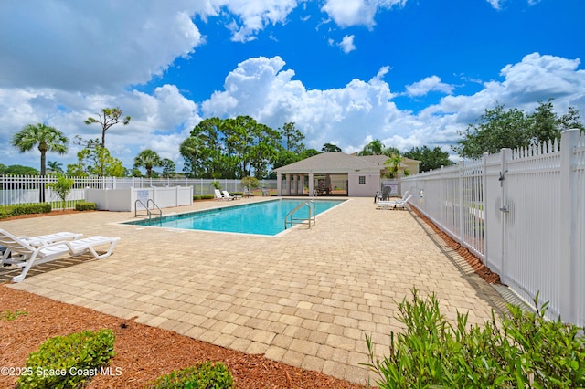 1652 La Maderia Dr, Palm Bay, FL 32908 - community pool featuring a patio