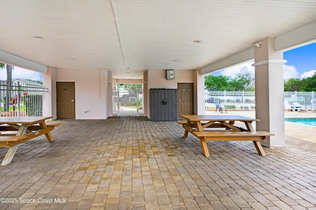 1652 La Maderia Dr, Palm Bay, FL 32908 - view of patio featuring outdoor dining space