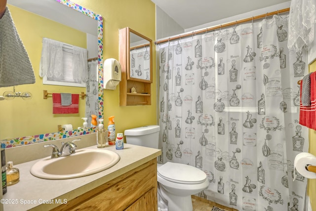 905 Spring St NW, Palm Bay, FL 32907 - bathroom with vanity and a shower with curtain