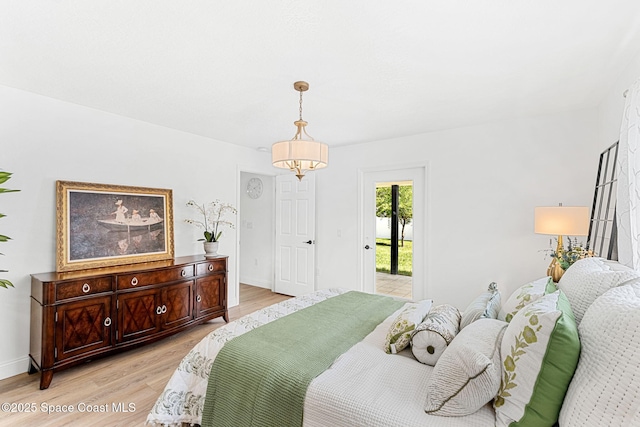 494 Fernandina St NW, Palm Bay, FL 32907 - bedroom with light wood-style flooring