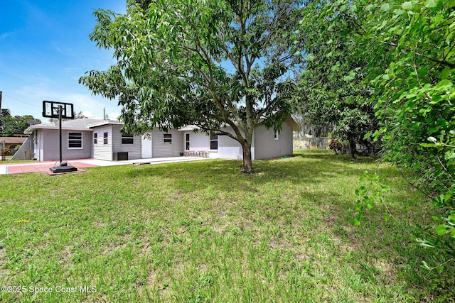 1216 Cannon St, Melbourne, FL 32935 - view of yard with a patio area