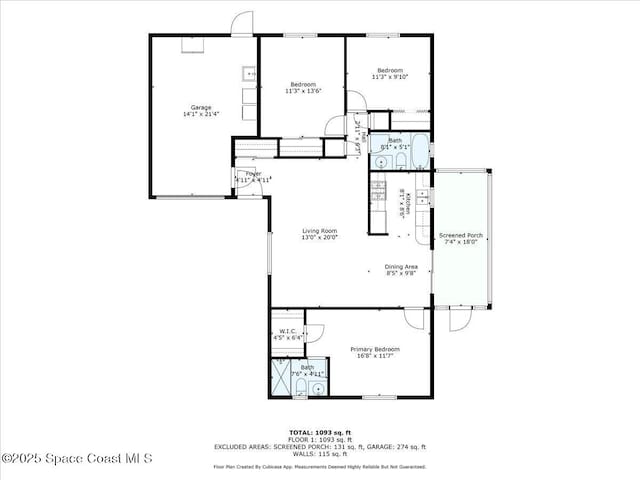 2975 Matthew Dr, Rockledge, FL 32955 - view of floor plan / room layout