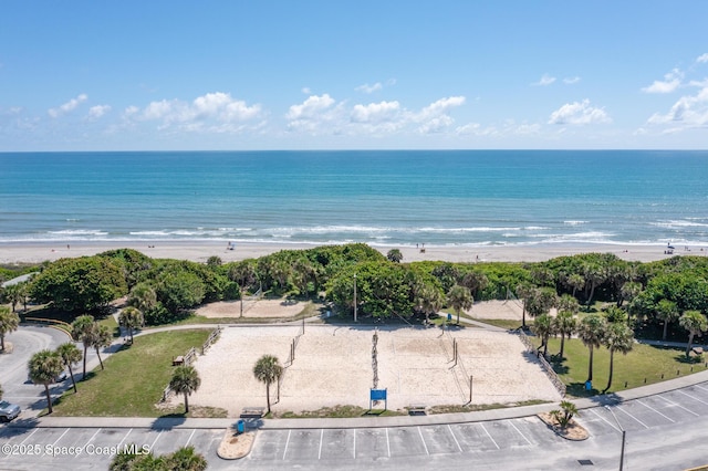 105 Ocean View Ln, Melbourne, FL 32903 - bird's eye view of extended coastline