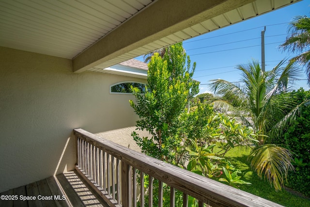 105 Ocean View Ln, Melbourne, FL 32903 - view of balcony