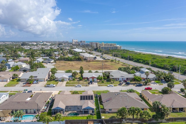 147 Ocean View Ln, Melbourne, FL 32903 - aerial view of residential area with a nearby body of water