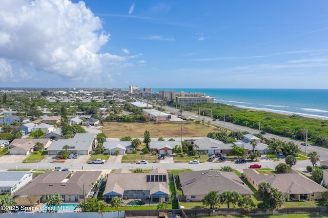 147 Ocean View Ln, Melbourne, FL 32903 - aerial view of residential area featuring a large body of water