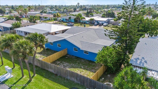 513 Ronnie Dr, Indian Harbour Beach, FL 32937 - aerial perspective of suburban area