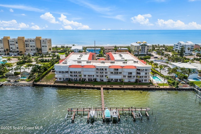 3360 S Atlantic Ave Unit 212, Cocoa Beach, FL 32931 - bird's eye view of a nearby body of water