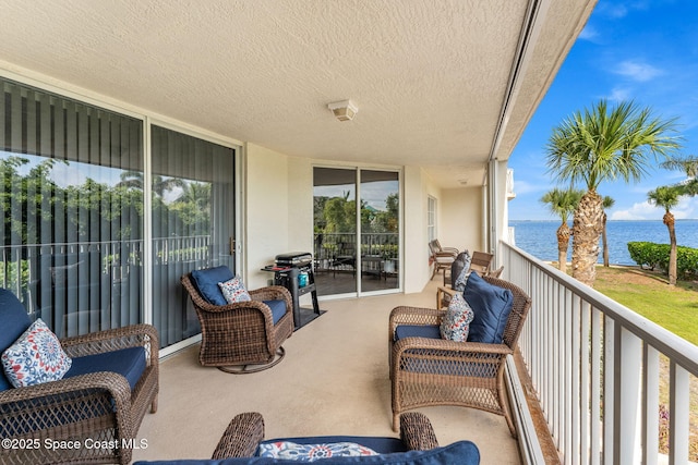 3360 S Atlantic Ave Unit 212, Cocoa Beach, FL 32931 - balcony with a water view