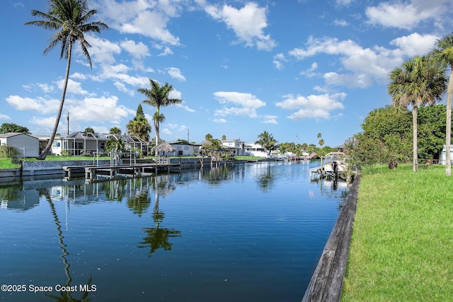 320 Alabama Ave, Merritt Island, FL 32953 - water view with nearby suburban area