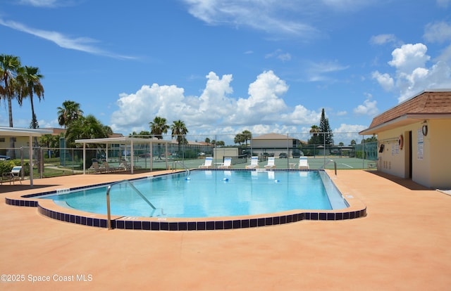 500 Palm Springs Blvd Unit 411, Indian Harbour Beach, FL 32937 - view of community pool