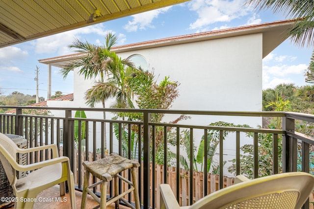 1277 S Orlando Ave Unit 4B, Cocoa Beach, FL 32931 - view of balcony