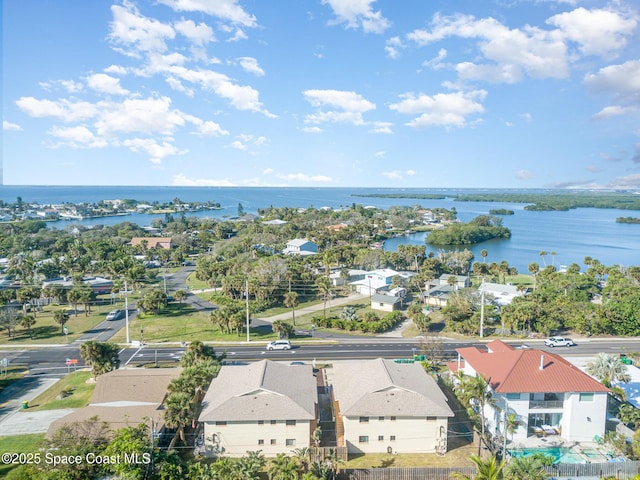 1277 S Orlando Ave Unit 4B, Cocoa Beach, FL 32931 - aerial perspective of suburban area with a nearby body of water
