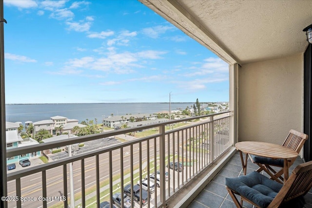 3221 S Atlantic Ave Unit 703, Cocoa Beach, FL 32931 - balcony featuring a water view
