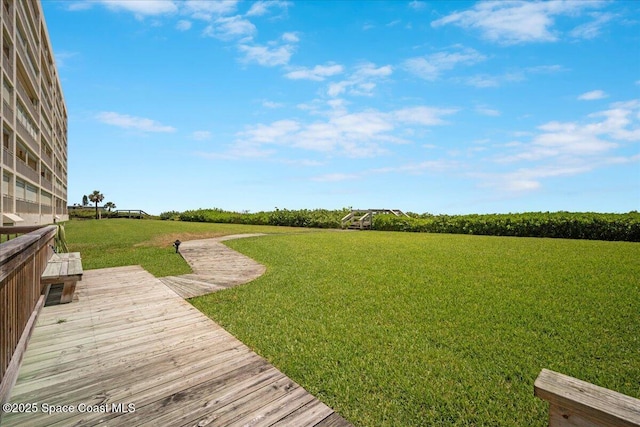 3221 S Atlantic Ave Unit 703, Cocoa Beach, FL 32931 - view of grassy yard