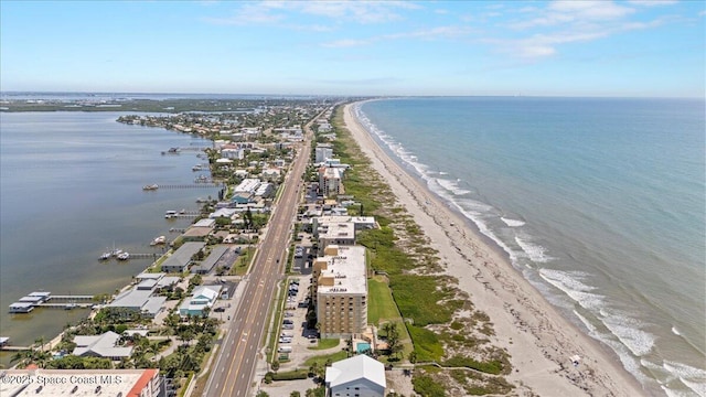 3221 S Atlantic Ave Unit 703, Cocoa Beach, FL 32931 - drone / aerial view of expansive beach