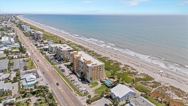 3221 S Atlantic Ave Unit 703, Cocoa Beach, FL 32931 - aerial overview of property's location featuring expansive beach