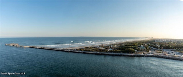 3221 S Atlantic Ave Unit 703, Cocoa Beach, FL 32931 - drone / aerial view of a large body of water