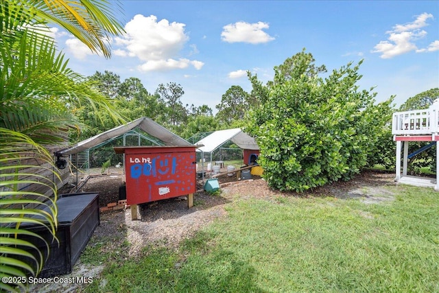 6190 Brabrook Ave, Grant, FL 32949 - view of yard featuring exterior structure