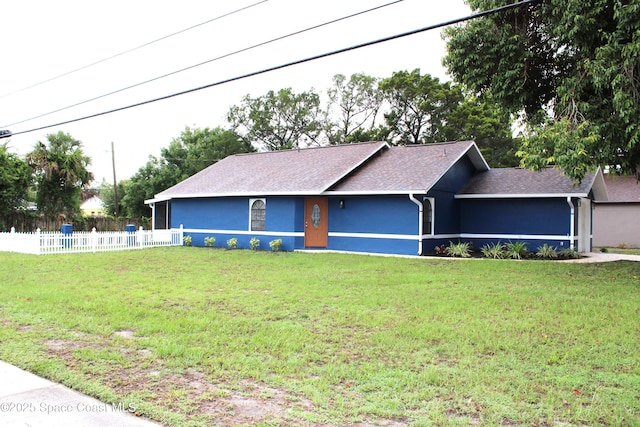 1001 Bernice Rd, Rockledge, FL 32955 - ranch-style home with stucco siding and a shingled roof
