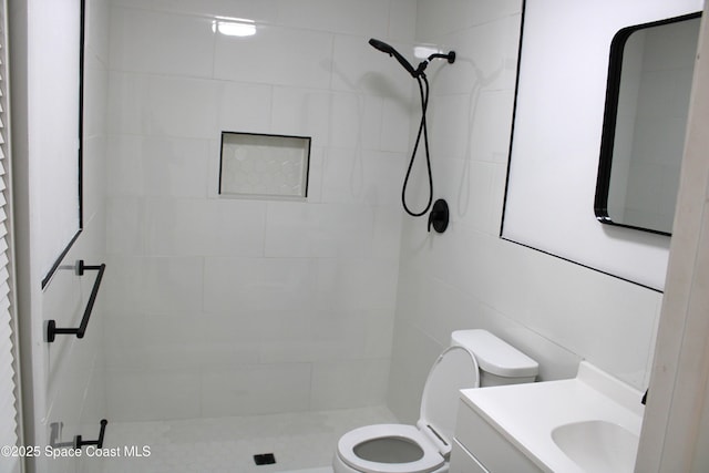 1001 Bernice Rd, Rockledge, FL 32955 - bathroom with a stall shower and vanity